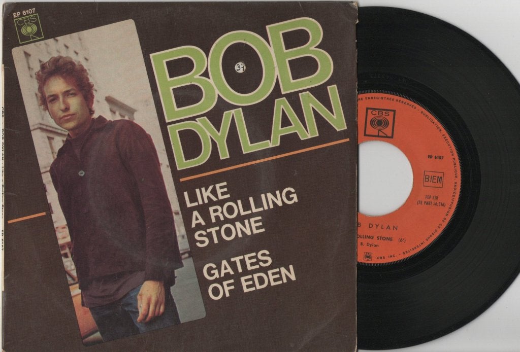 Bob Dylan – Like A Rolling Stone, 7 inch, Ophalen of Verzenden, Zo goed als nieuw, Overige typen