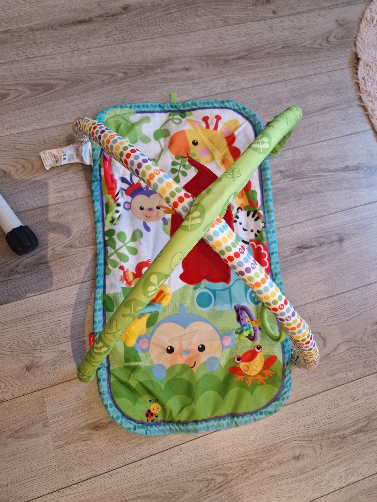 Fisher-Price Speelkleed met Babygym - Jungle Thema, Kinderen en Baby's, Ophalen of Verzenden, Gebruikt, Speelkleed