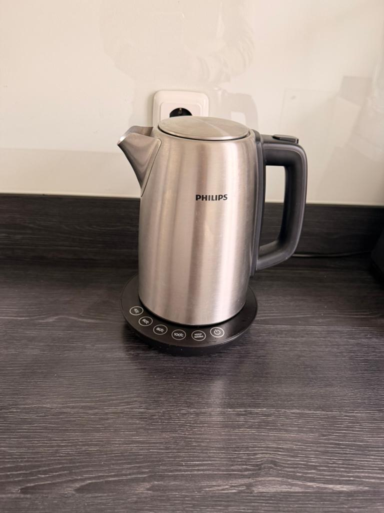 Philips Avance waterkoker, 1 tot 2 liter, Ophalen of Verzenden