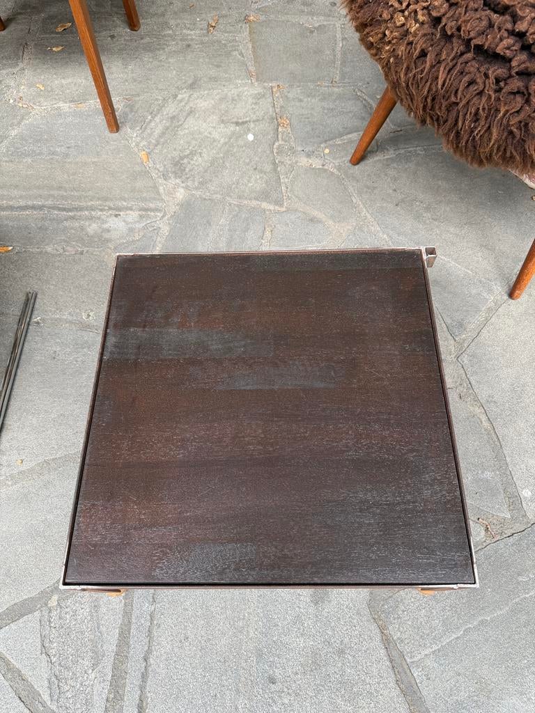Vintage bijzettafel, plantentafel, salontafel, laag model, Ophalen
