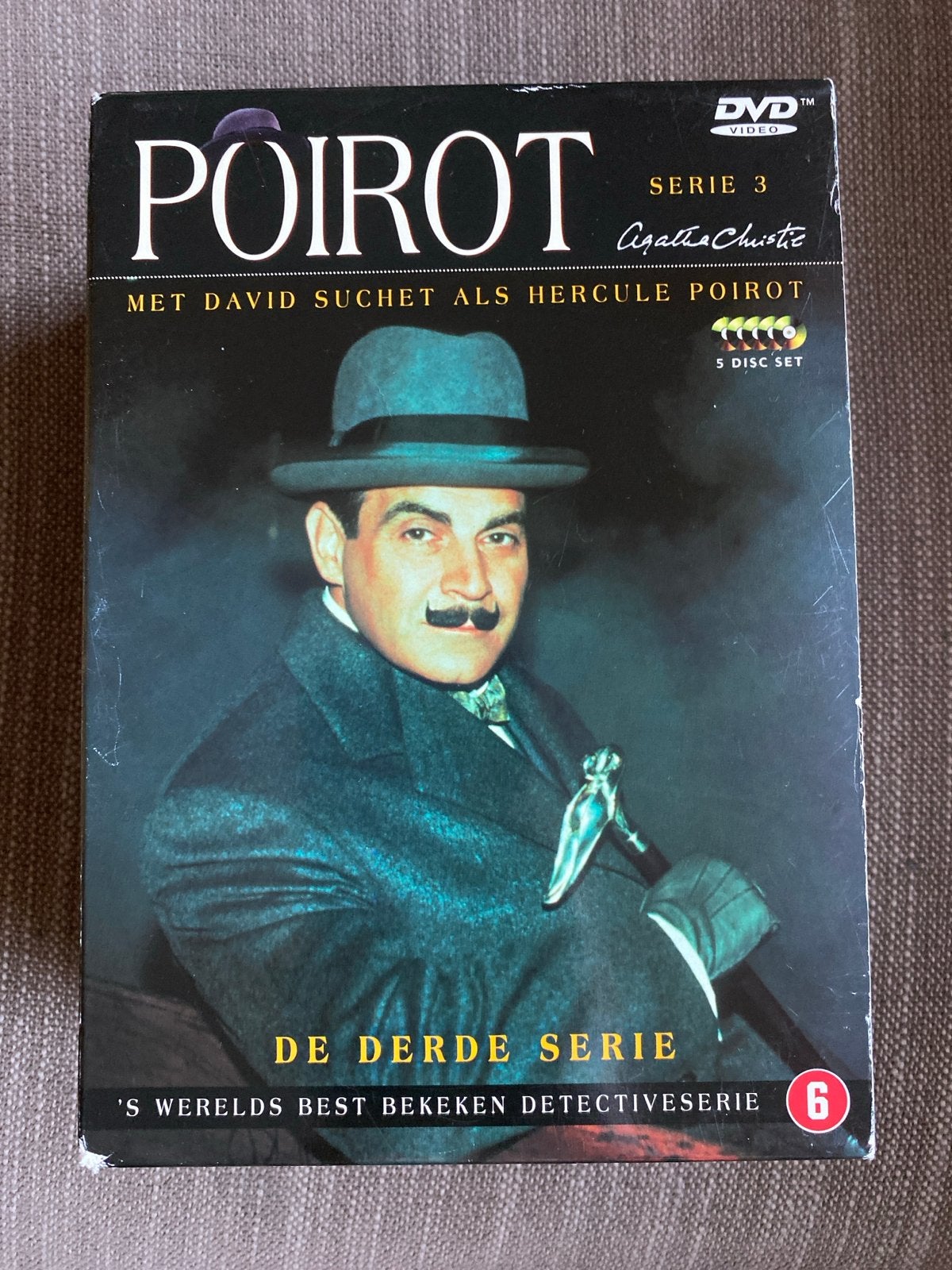 Agatha Christie's Poirot - De Derde Serie (5-disc set), Gebruikt, Boxset, Ophalen of Verzenden, Vanaf 6 jaar