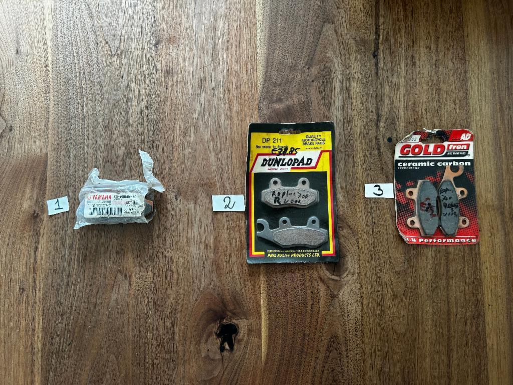 Remblokken Fantic/Husqvarna/Honda/Kawasaki/Suzuki/Yamaha, Ophalen of Verzenden