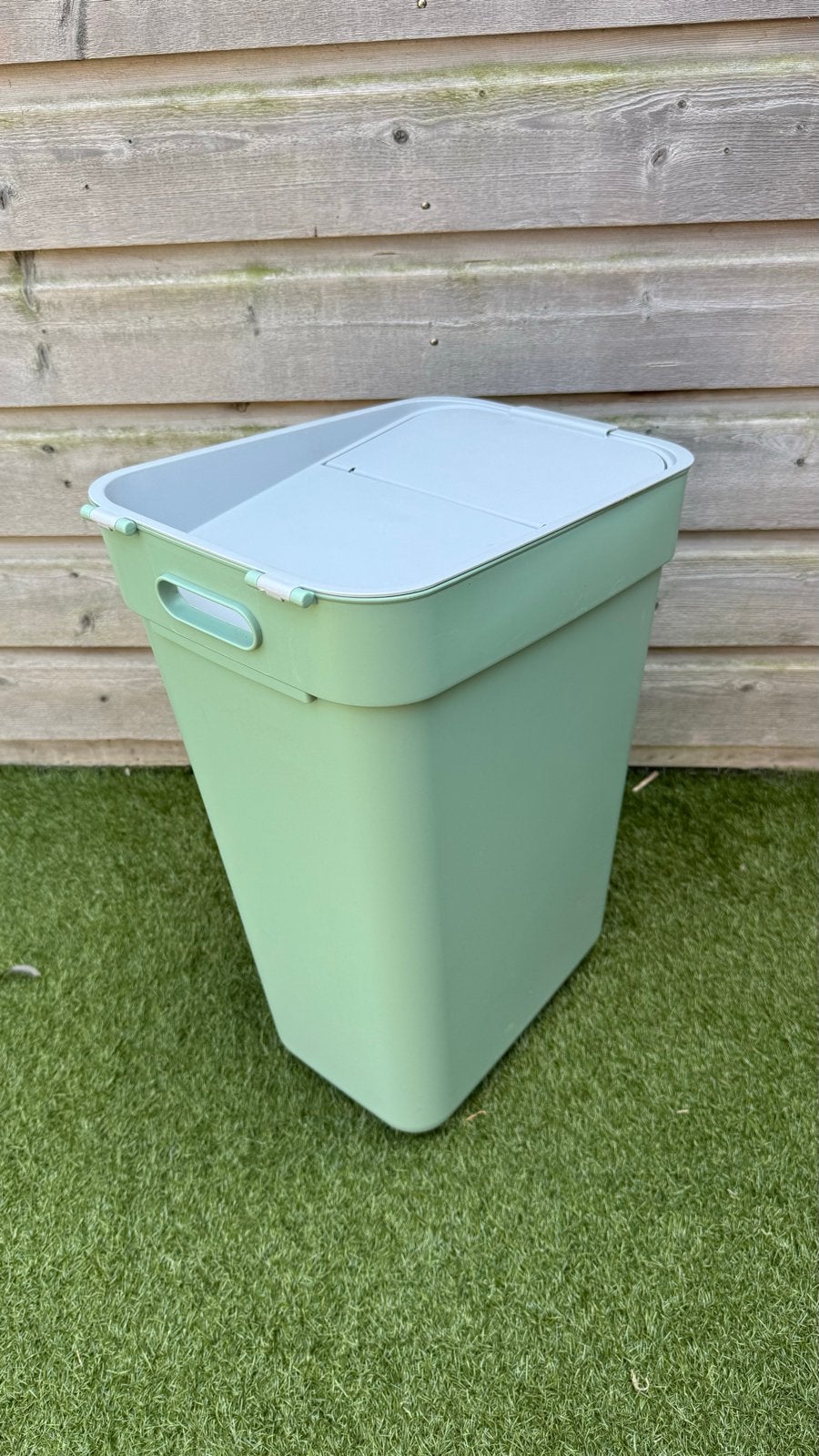 Curver Ready to Collect 30 liter prullenbak - Groen, Huis en Inrichting, Ophalen, 50 – 75, Kunststof, Gebruikt