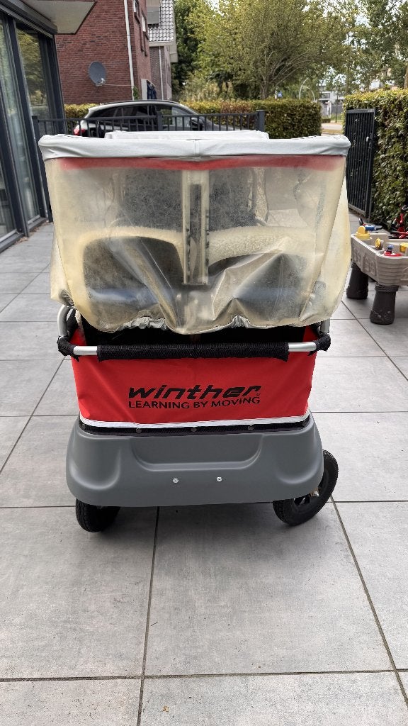 Complete Winther Bolderwagen Turtle Kiddy Bus, 6-zits, Ophalen, Zo goed als nieuw