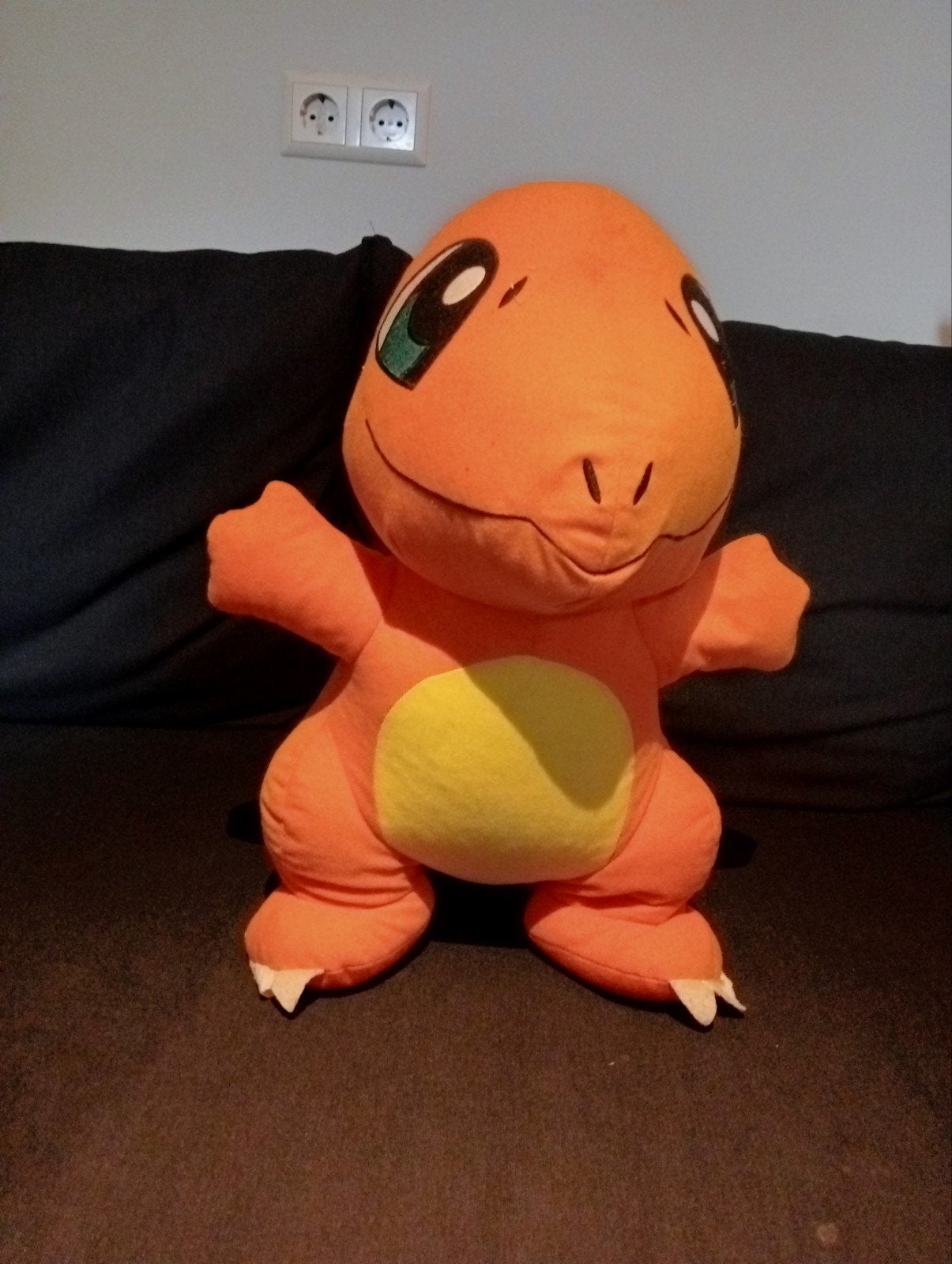 Grote Pokémon Charmander Knuffel - Zo goed als nieuw, Ophalen of Verzenden, Zo goed als nieuw, Overige typen