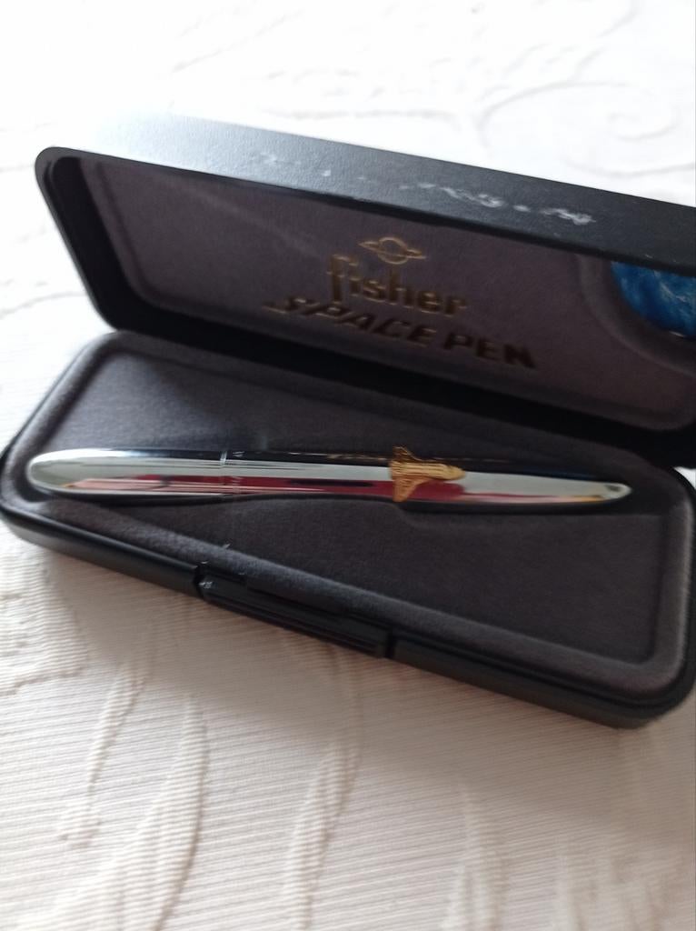 Fischer Space Pen (origineel), Verzamelen, Pennenverzamelingen, Overige merken, Balpen, Met doosje, Ophalen of Verzenden