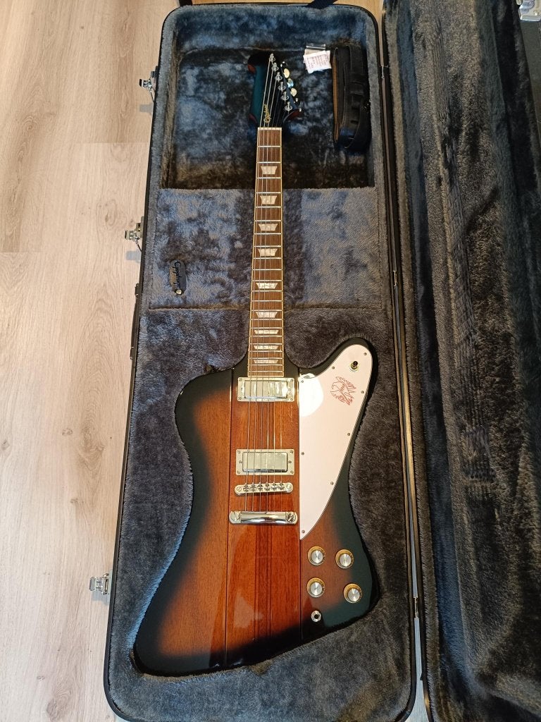 Prachtige Epiphone Firebird (Inspired by Gibson reeks), Ophalen of Verzenden, Zo goed als nieuw, Solid body, Epiphone