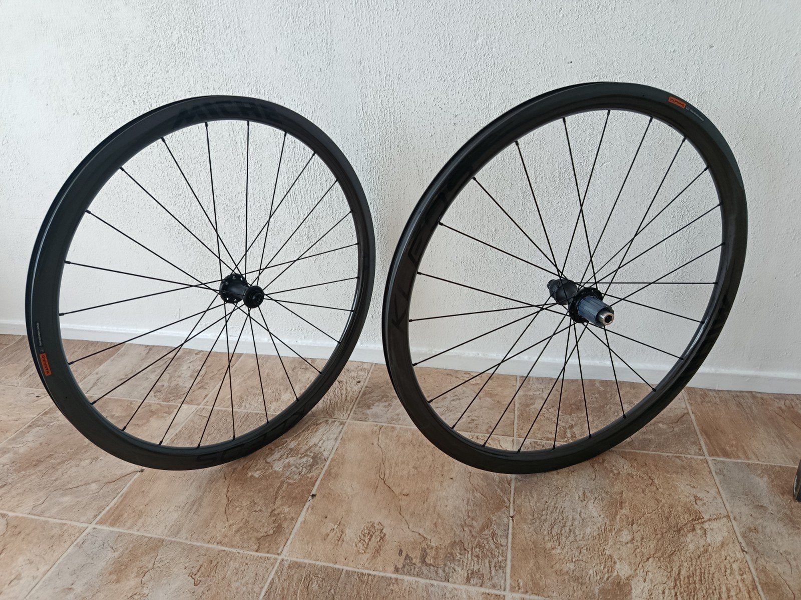 Nieuw racefiets wielset Miche Kleos 36mm wielen per wiel, Ophalen
