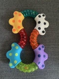 Playgro rammelaar babyspeelgoed met bijtprofielen, Kinderen en Baby's, Ophalen, Zo goed als nieuw, Rammelaar, Met geluid