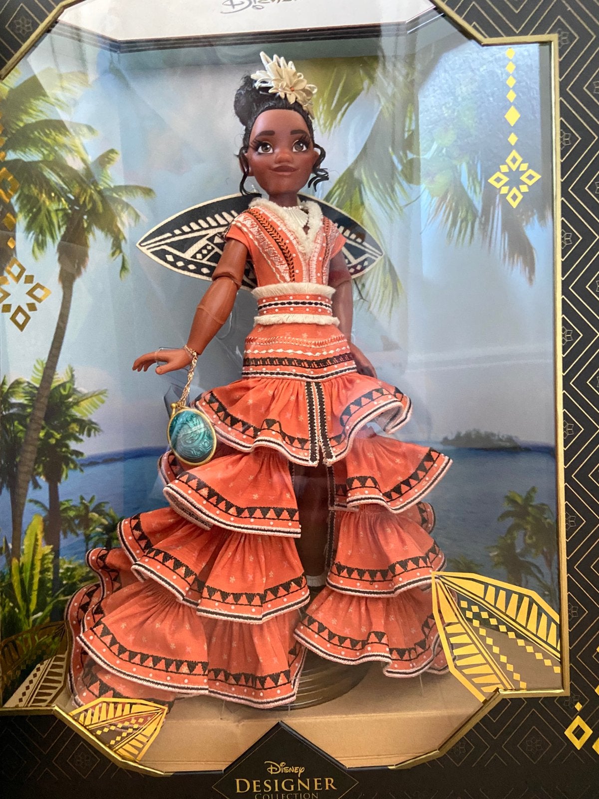 Disney Store Moana designer doll LE, Ophalen of Verzenden, Overige figuren, Nieuw, Beeldje of Figuurtje