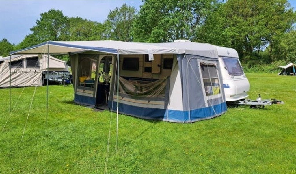 Voortent en luifel merk brand, Caravans en Kamperen, Voortenten en Luifels, Ophalen of Verzenden, Gebruikt, Brand