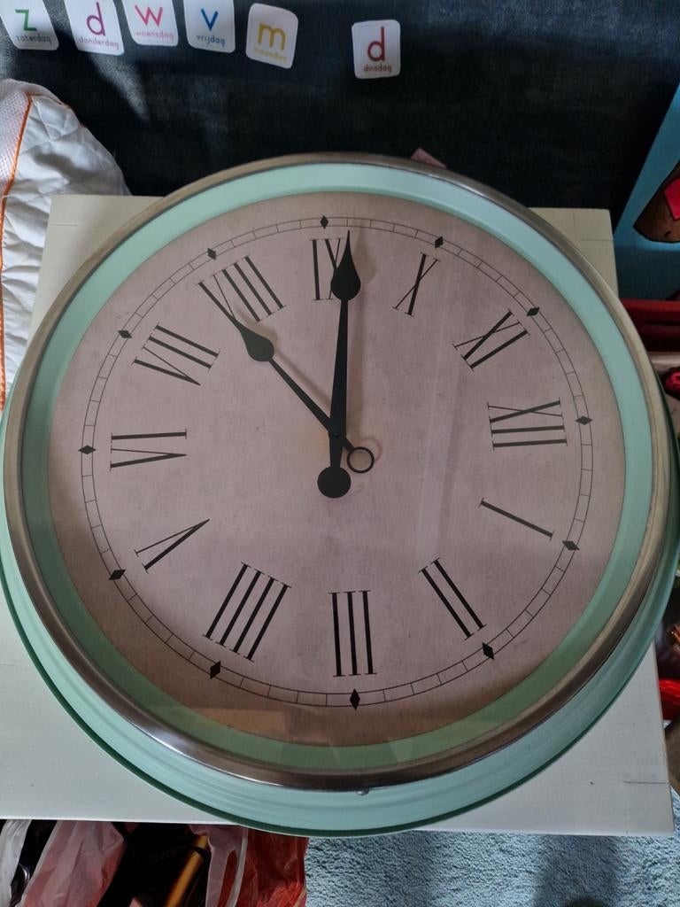 Grote klok, Ophalen, Zo goed als nieuw, Wandklok