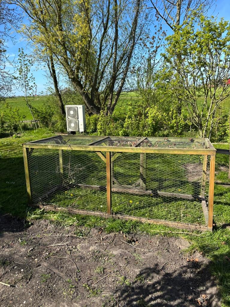 Kippenren, Ophalen, Kippenhok of Kippenren