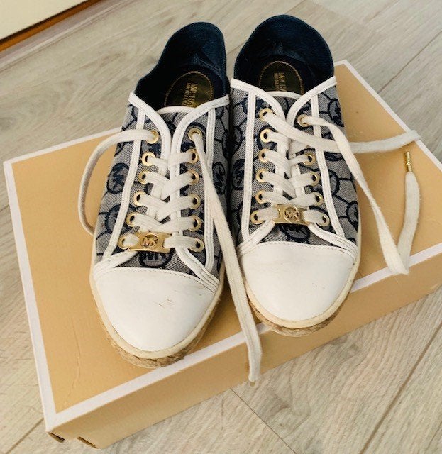 Michael Kors Gympen – Maat 36,5, Michael Kors, Blauw, Ophalen of Verzenden, Sneakers of Gympen