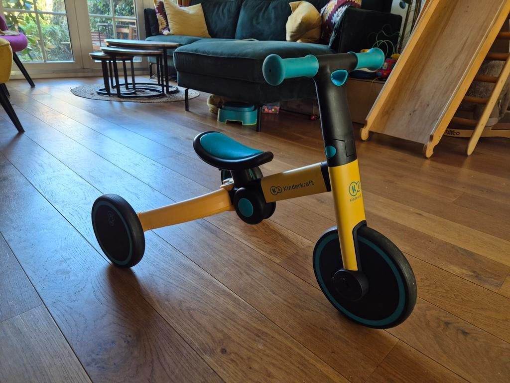 Kinderkraft 4TRIKE 3-in-1 driewieler loopfiets, Kinderen en Baby's, Speelgoed | Buiten | Voertuigen en Loopfietsen, Ophalen of Verzenden