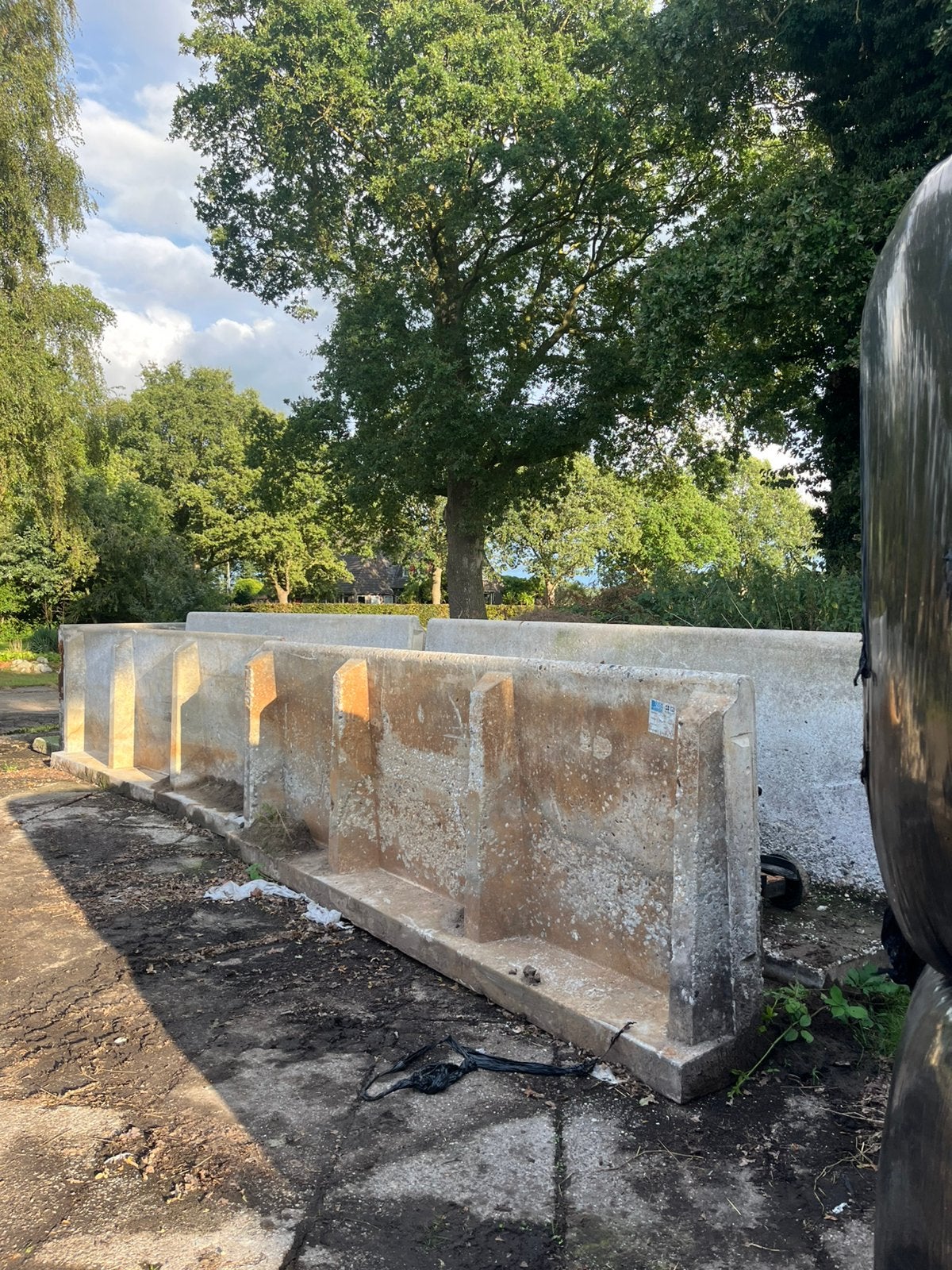 Bosch silowanden keerwanden sleufsilo, Ophalen, Gebruikt