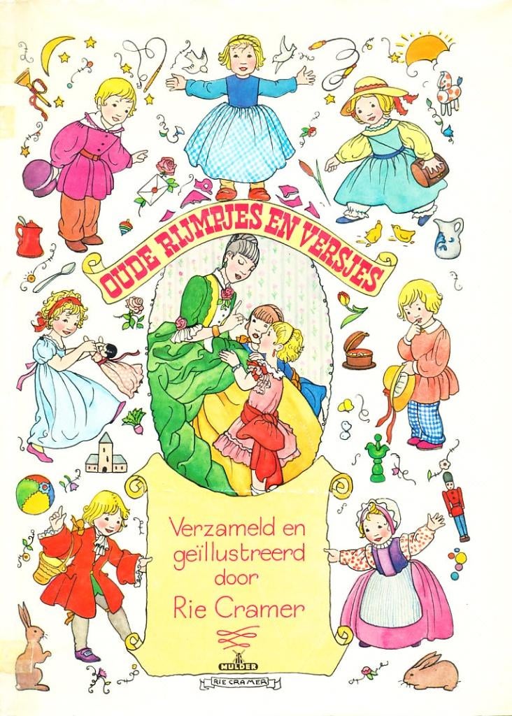 Oude Rijmpjes en versjes - Rie Cramer, Verzenden, Gelezen, Rie Cramer, Fictie algemeen