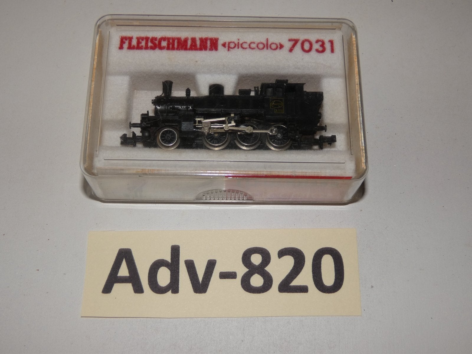 Adv-820 N Spoor Stoomtenderlocomotief 7031 Fleischmann, Gebruikt, Fleischmann, Ophalen of Verzenden, Gelijkstroom