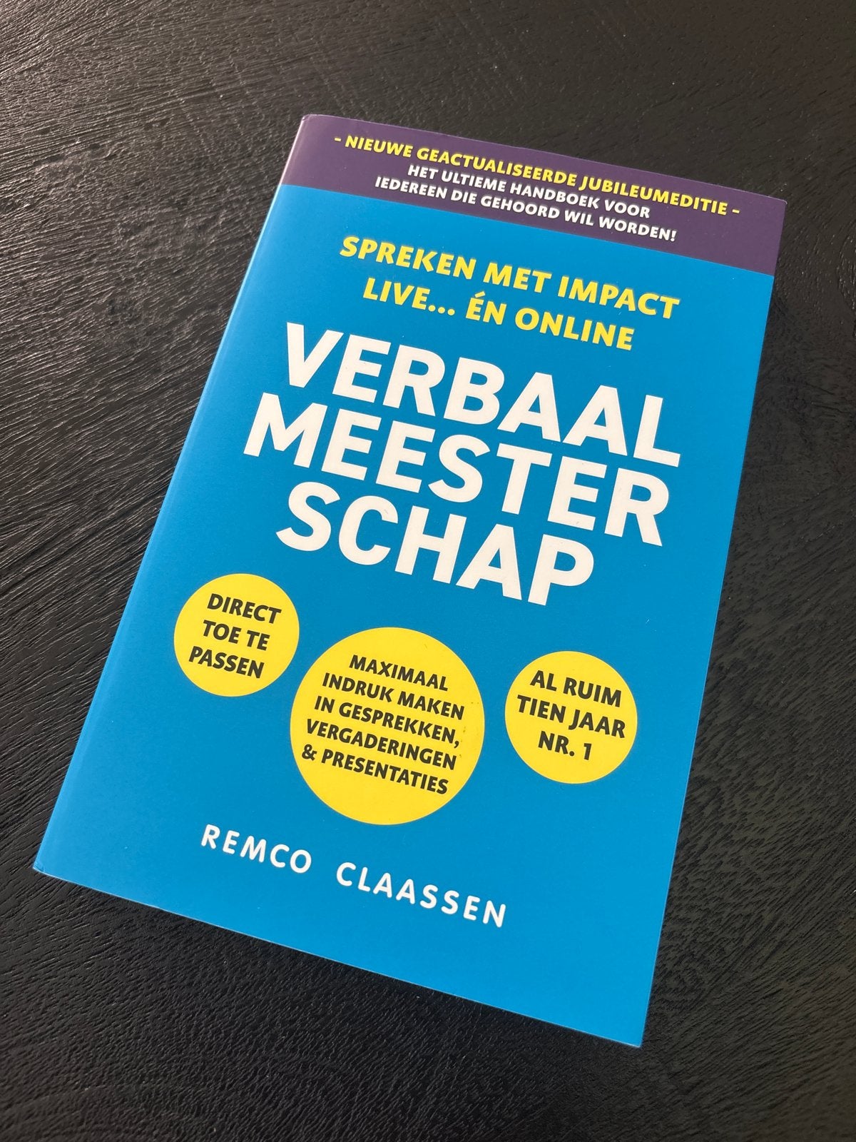 Verbaal Meesterschap - Remco Claassen, Boeken, Ophalen of Verzenden, Zo goed als nieuw, Nederland