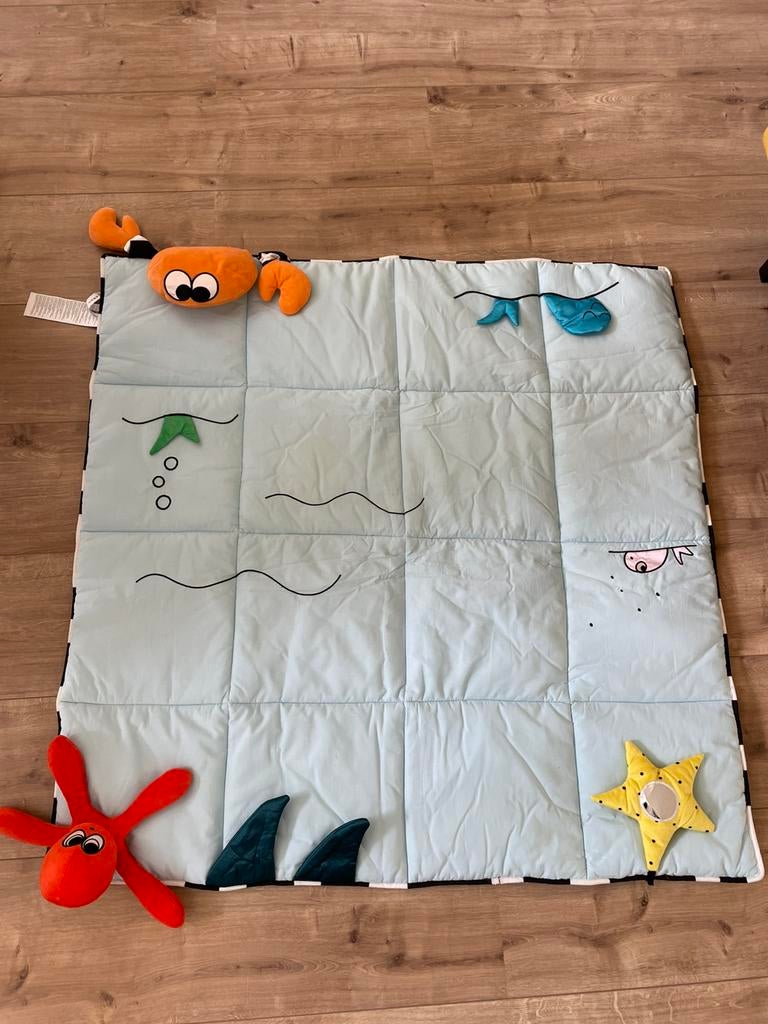 IKEA Klappa Speelkleed Oceaan Thema - 114x114 cm, Kinderen en Baby's, Speelgoed | Speelkleden, Zo goed als nieuw, Ophalen of Verzenden