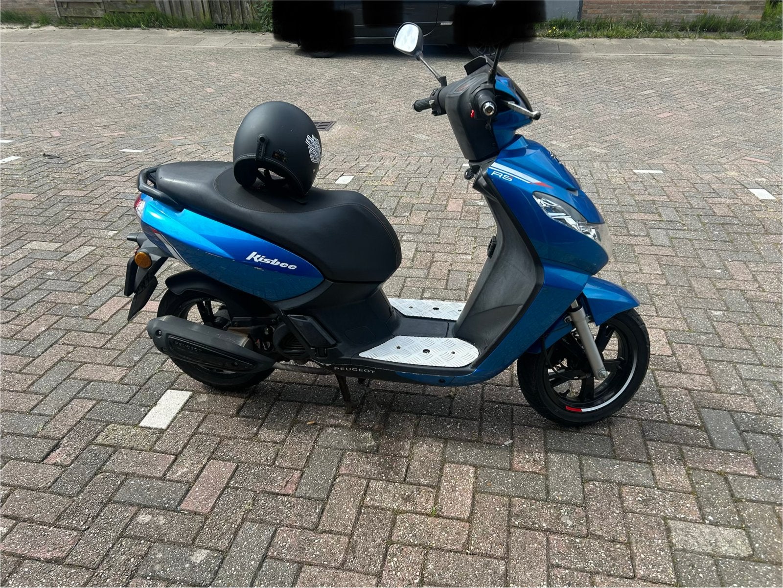Peugeot Kisbee RS Blauw, Fietsen en Brommers, Ophalen, Gebruikt, Benzine, Overige modellen