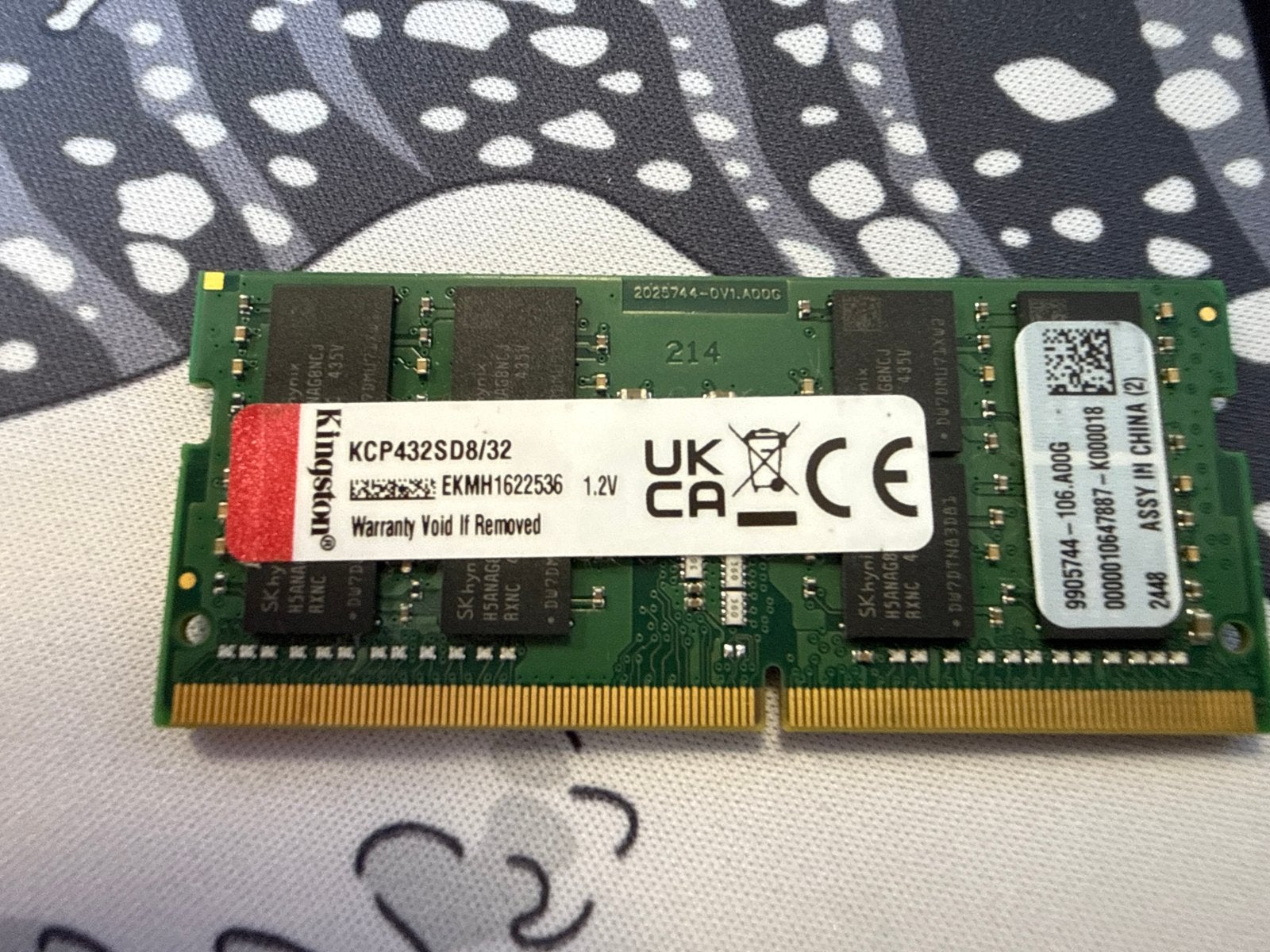 Foto 4 van Kingston KCP432SD8/32 DDR4 RAM 64GB (2x32GB) Laptop Geheugen