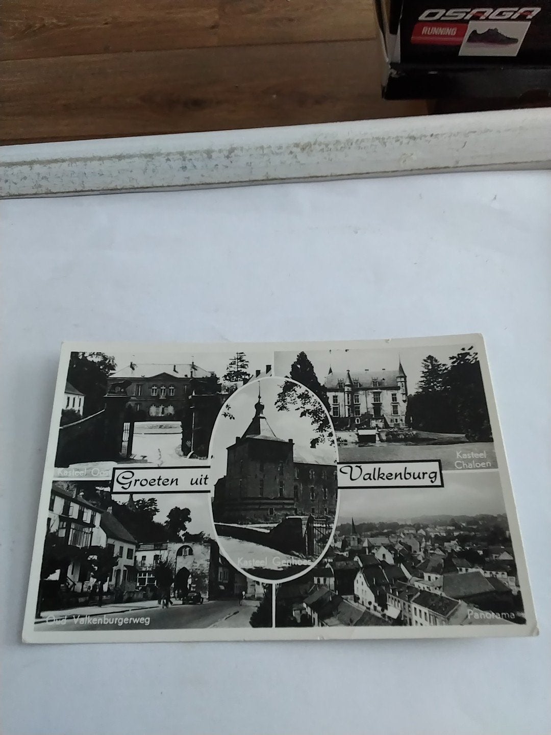 Oude ansichtkaart Valkenburg - Groeten uit Valkenburg, Ophalen of Verzenden, 1940 tot 1960, Gelopen, Limburg