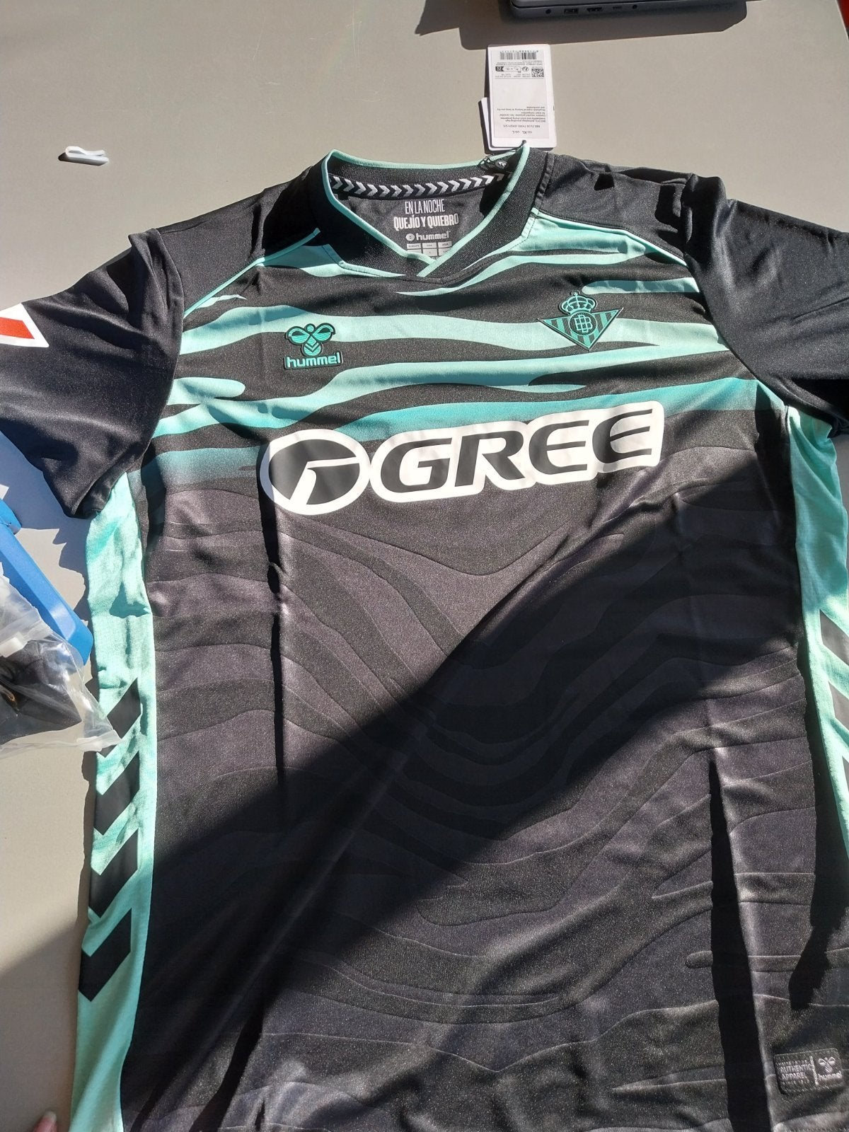 Real Betis derde shirt 2025/26 maat XL, Sport en Fitness, Maat XL, Verzenden, Nieuw, Shirt