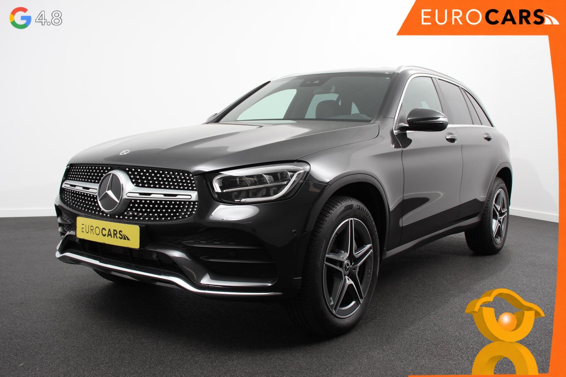 Mercedes-Benz GLC-klasse 300e 4MATIC AMG PHEV Navigatie Half, Auto's, Automaat, 14 kWh, Gebruikt, Euro 6