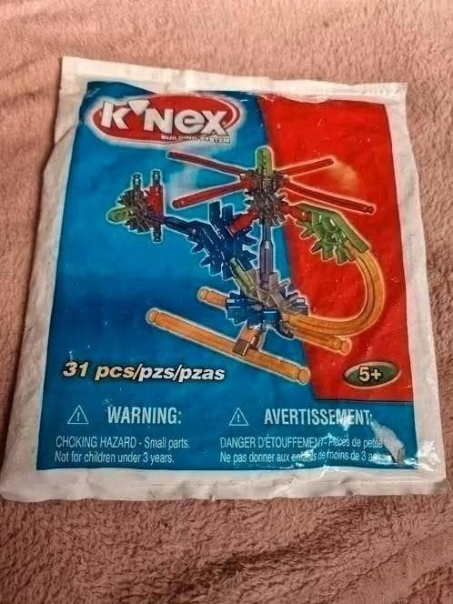 K'NEX Bouwpakket Helikopter 31 Stuks - Nieuw, Ophalen of Verzenden