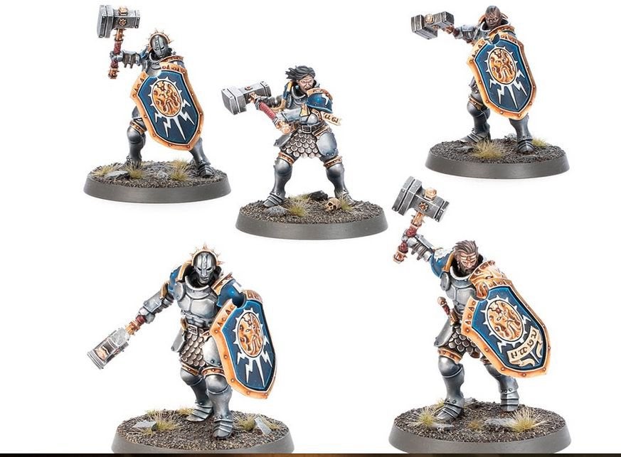 5 liberators on sprue AOS, Hobby en Vrije tijd, Verzenden, Zo goed als nieuw, Warhammer, Figuurtje(s)