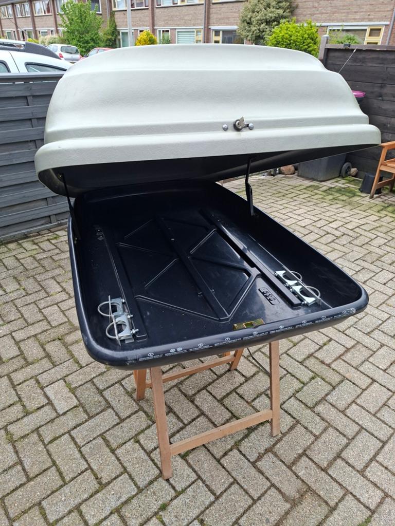 Thule Liberty 100 dakkoffer - Ruime en betrouwbare bagagebox, Auto diversen, Dakkoffers, Ophalen, Gebruikt