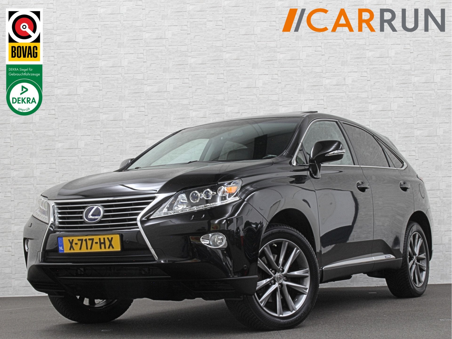 Lexus RX 450h 4WD President | Luchtvering | Dealer Onderhoud, Auto's, Lexus, Dealer onderhouden, Gebruikt, 2000 kg, Zwart