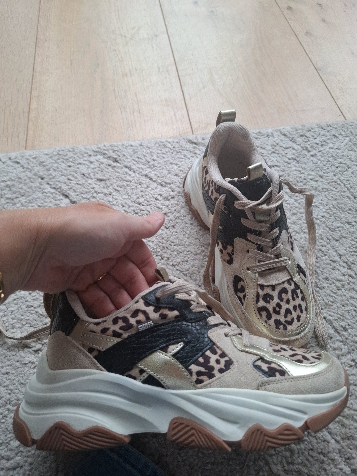 SUB 55 Leopard Print Sneakers Maat 36, Ophalen of Verzenden