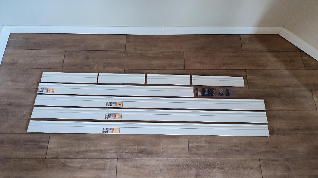 Cando muurplint MDF plintfolie, Ophalen of Verzenden, Mdf, Plinten