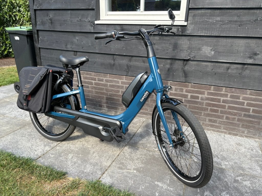 Gazelle Easyflow elektrische Damesfiets  NIEUWSTAAT 212 km !, Versnellingen, Zo goed als nieuw, Minder dan 47 cm, Schijfrem
