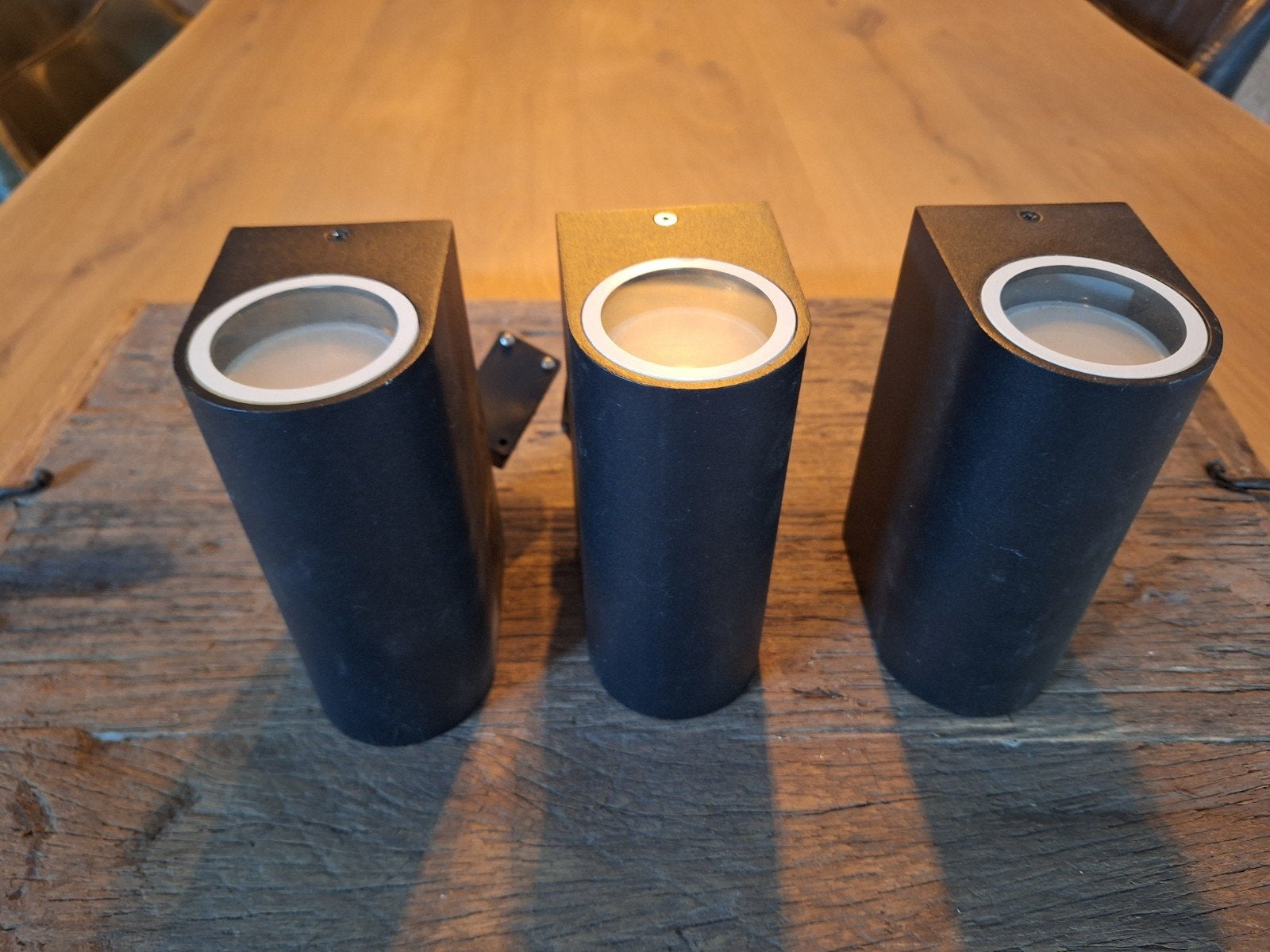 3 stuks wandlamp dubbel, Ophalen of Verzenden, Zo goed als nieuw, Overige merken