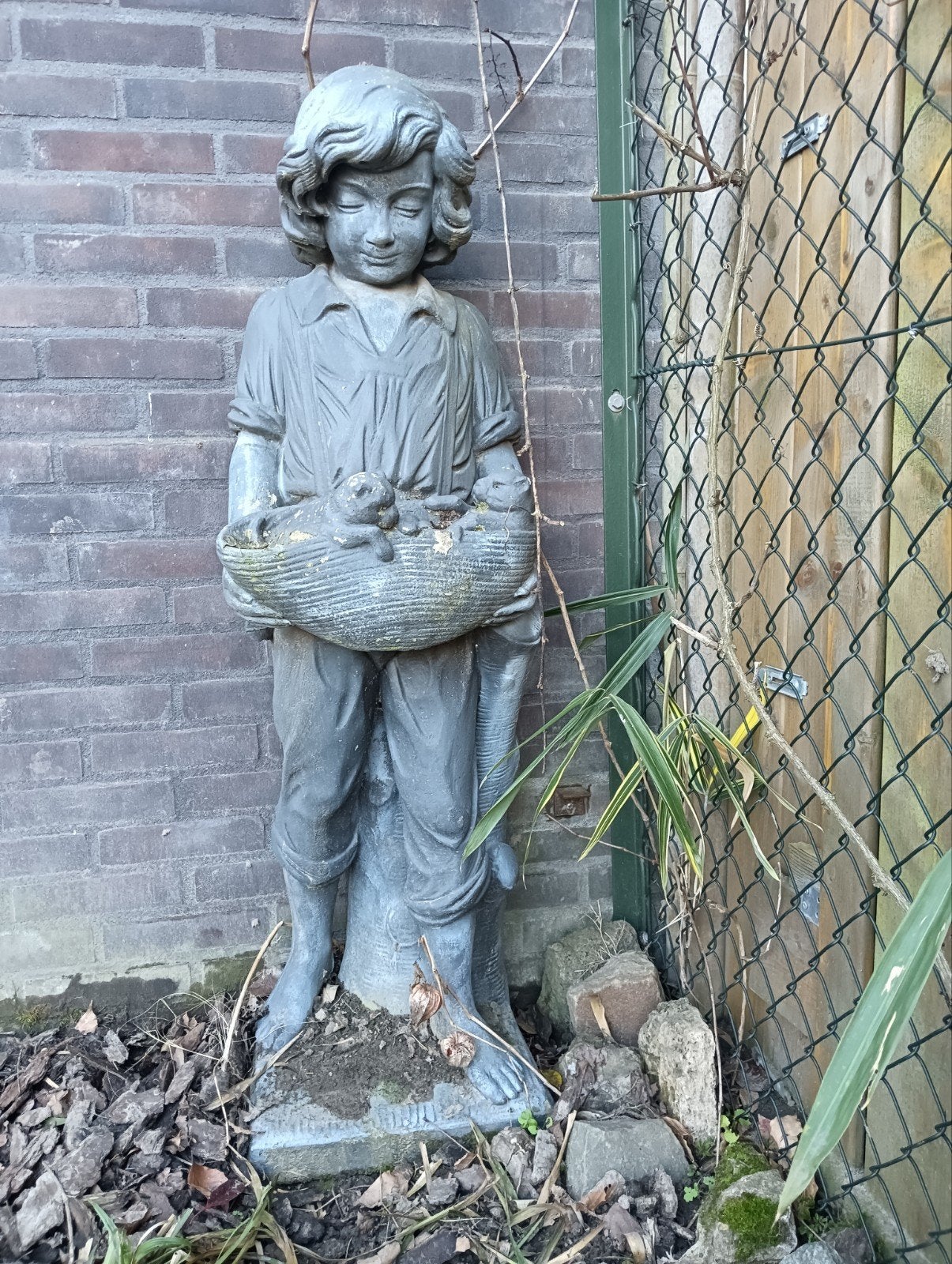 tuinbeeld, Ophalen