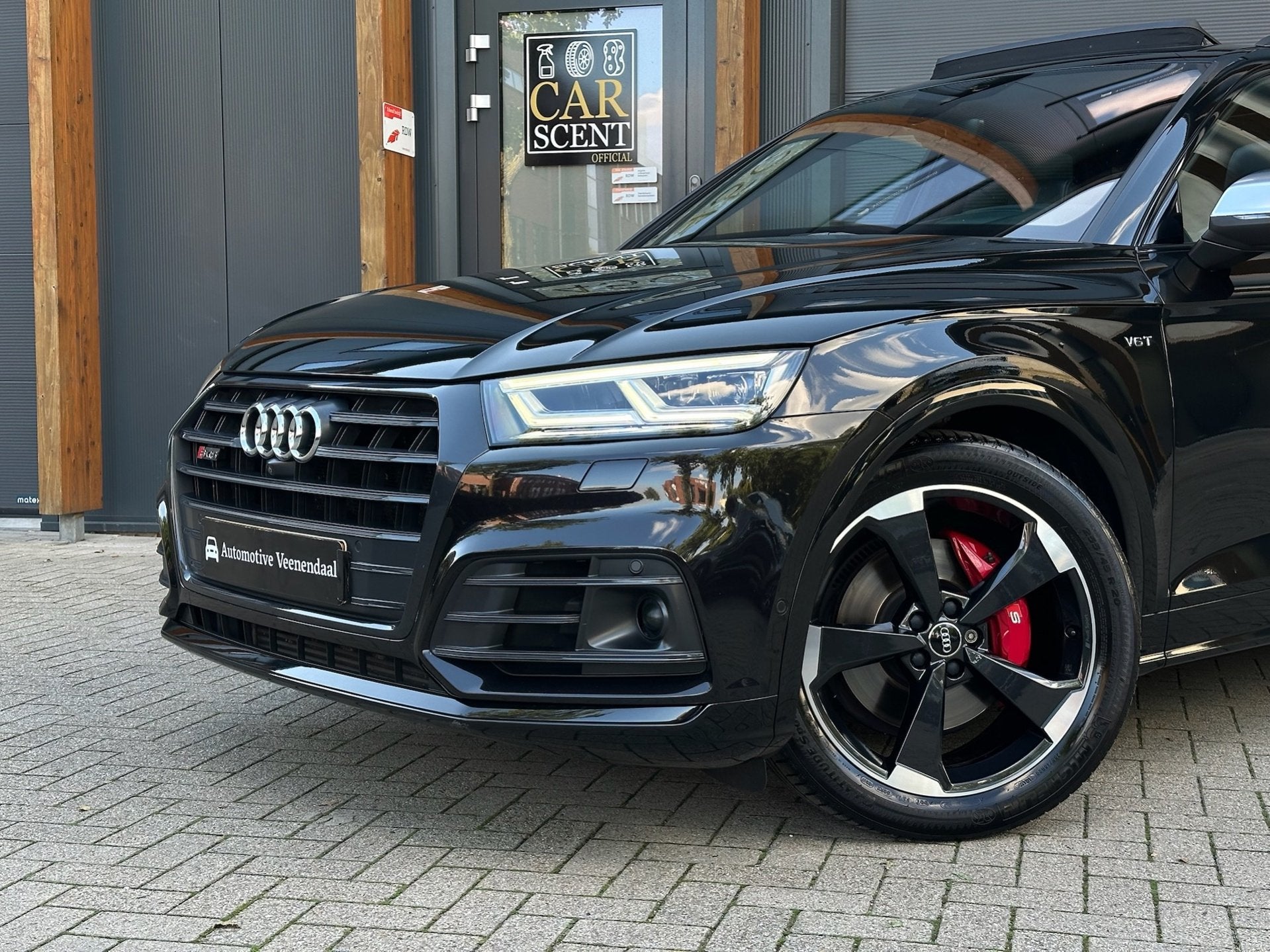 Audi Q5 3.0 TFSI SQ5 Quattro Pano, B&O, Luchtv, RS-Zetels et, Automaat, Dealer onderhouden, Gebruikt, Euro 6