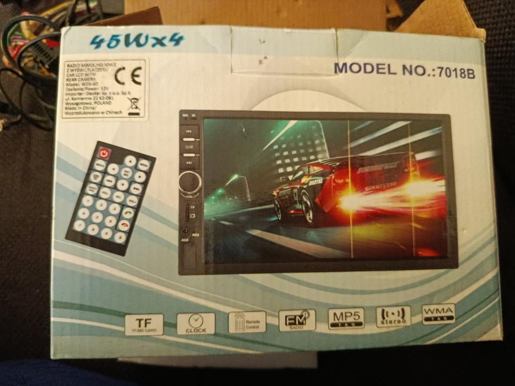Auto radio 7" TFT HD Touch Screen BT/FM/TF/USB MP5, Ophalen, Gebruikt