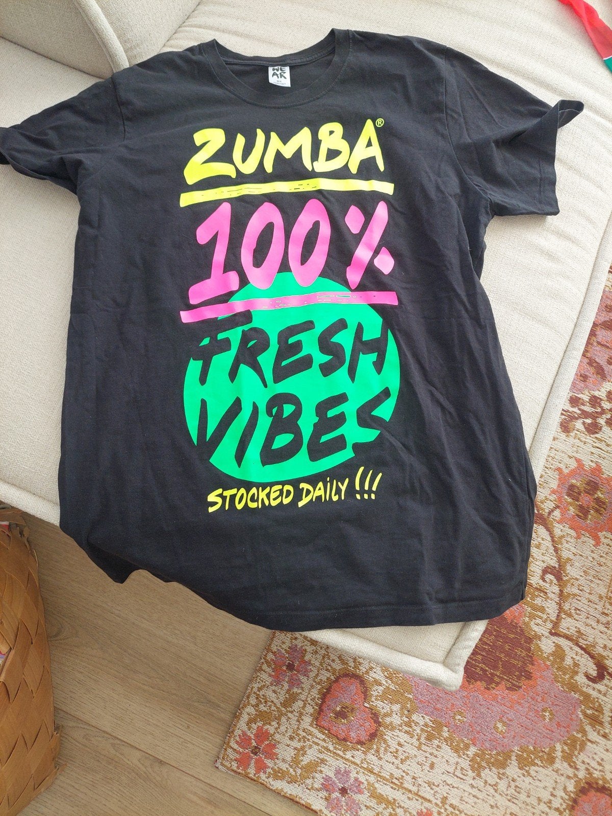 Mooi sportshirt van ZUMBA. Maat S/M., Ophalen of Verzenden, Zo goed als nieuw, Maat 38/40 (M)