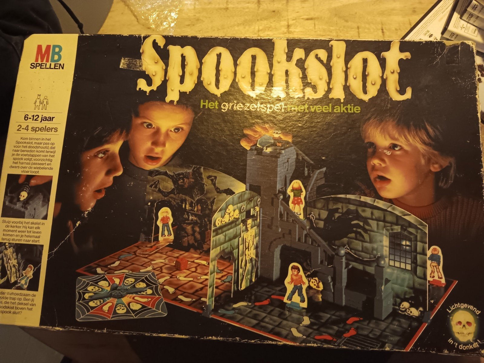 spookslot spel mb mooie staat, Ophalen of Verzenden, Zo goed als nieuw