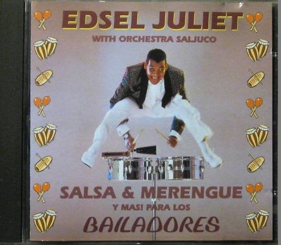 CD Edsel Juliet With Orchestra Saljuco Bailadores SALSA, Verzenden, Zo goed als nieuw, Album