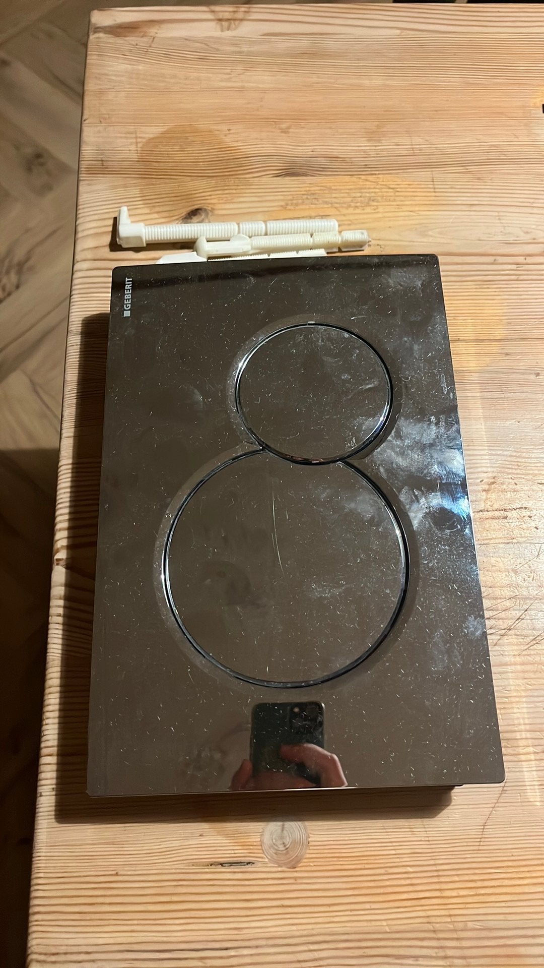 Geberit drukplaat, Ophalen, Gebruikt, Toilet