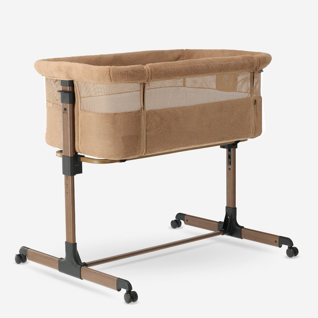 DERYAN Snoozy co-sleeper Teddy Brown | Met matras, Ophalen, Zo goed als nieuw, Marithaime 8, 6662 WD Elst, Nederland, Team@deryan.com