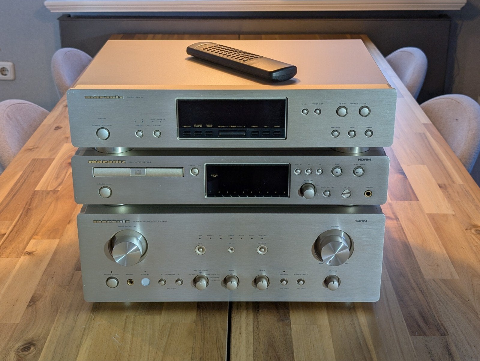 Prachtige MARANTZ Set - PM7200/CD7300/ST6000, Ophalen, Cd-speler, Overige merken