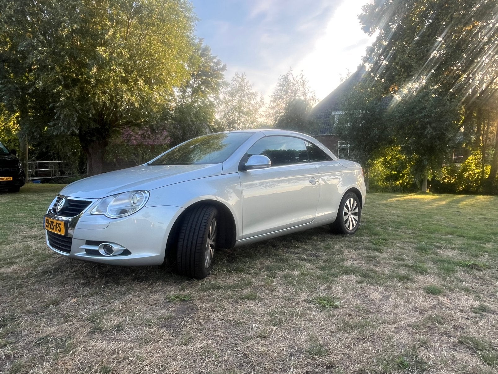 Volkswagen Eos 1.4 TSI 90KW 2008 Grijs, Auto's, Voorwielaandrijving, 15 km/l, 4 cilinders, 4 stoelen