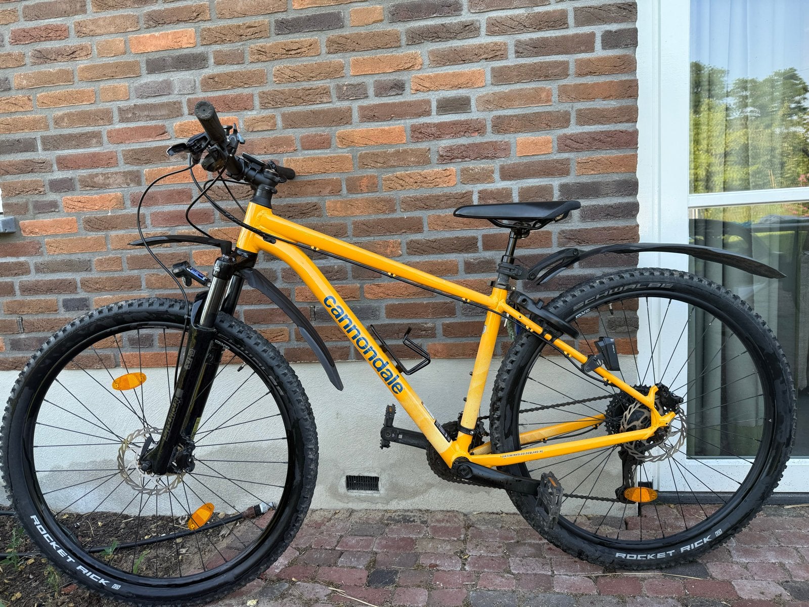 Cannondale Mountainbike - Geel, Maat M, Gebruikt, Hardtail, Heren, 49 tot 53 cm