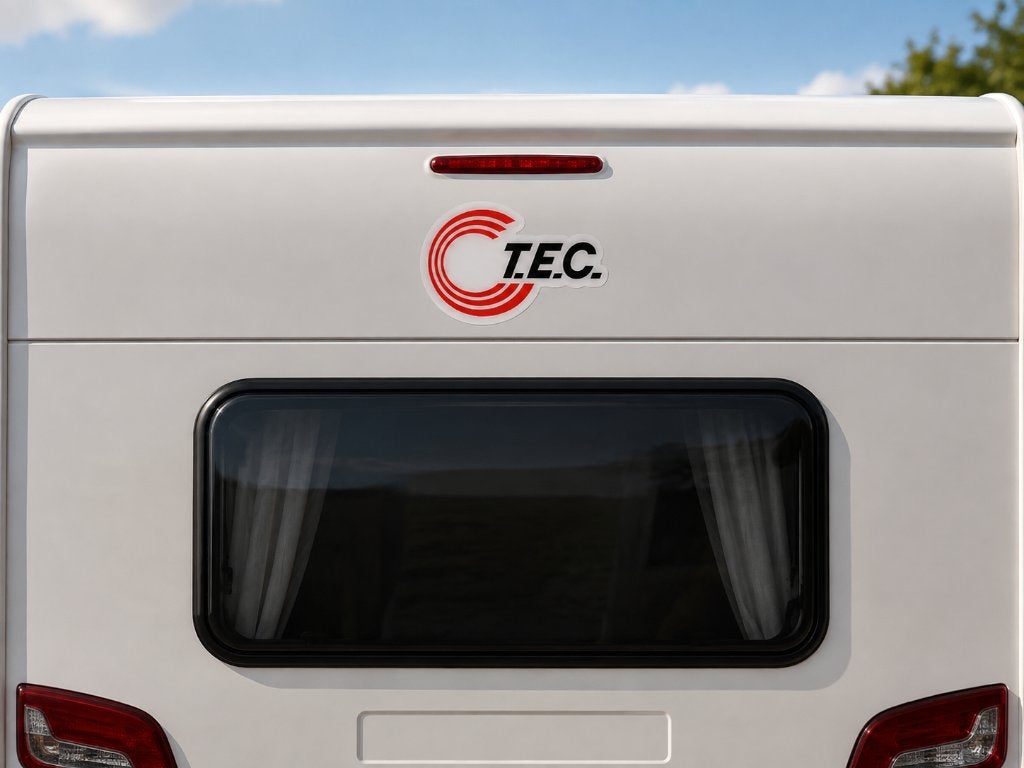 TEC 3D Caravan en camper Sticker 3D, Epoxy., Verzamelen, Verzenden, Nieuw, Overige typen