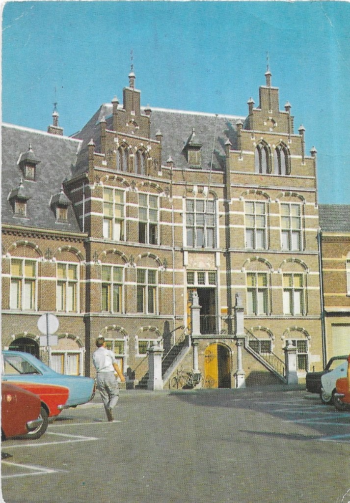 AK Venray - Gemeentehuis, Verzenden, 1960 tot 1980, Gelopen, Limburg